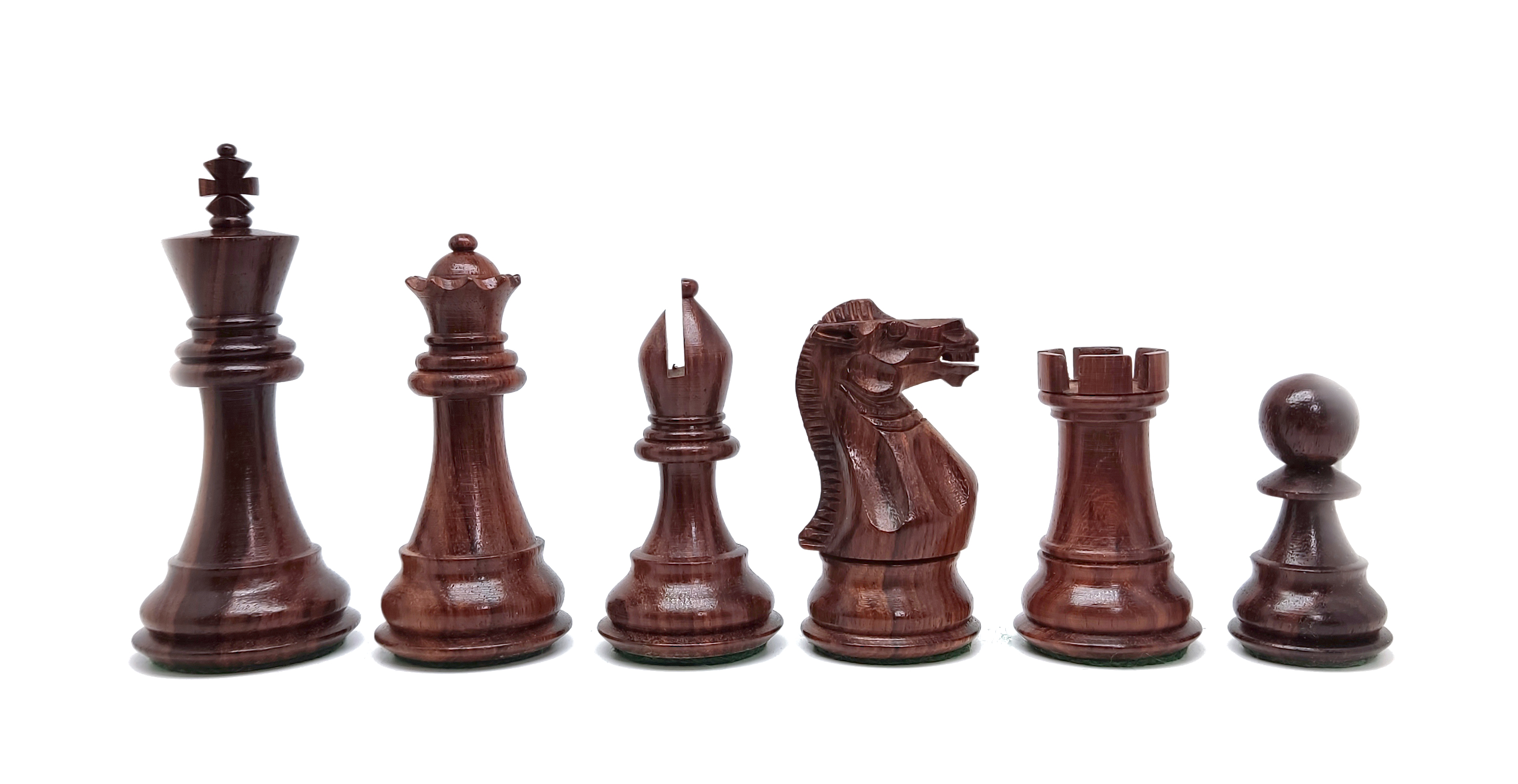 VI/ Piezas de ajedrez modelo Ultimate "3,75" Shisham.