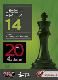 Deep Fritz 14 Edición especial 20 aniversario de La Casa del Ajedrez. 2100000035748