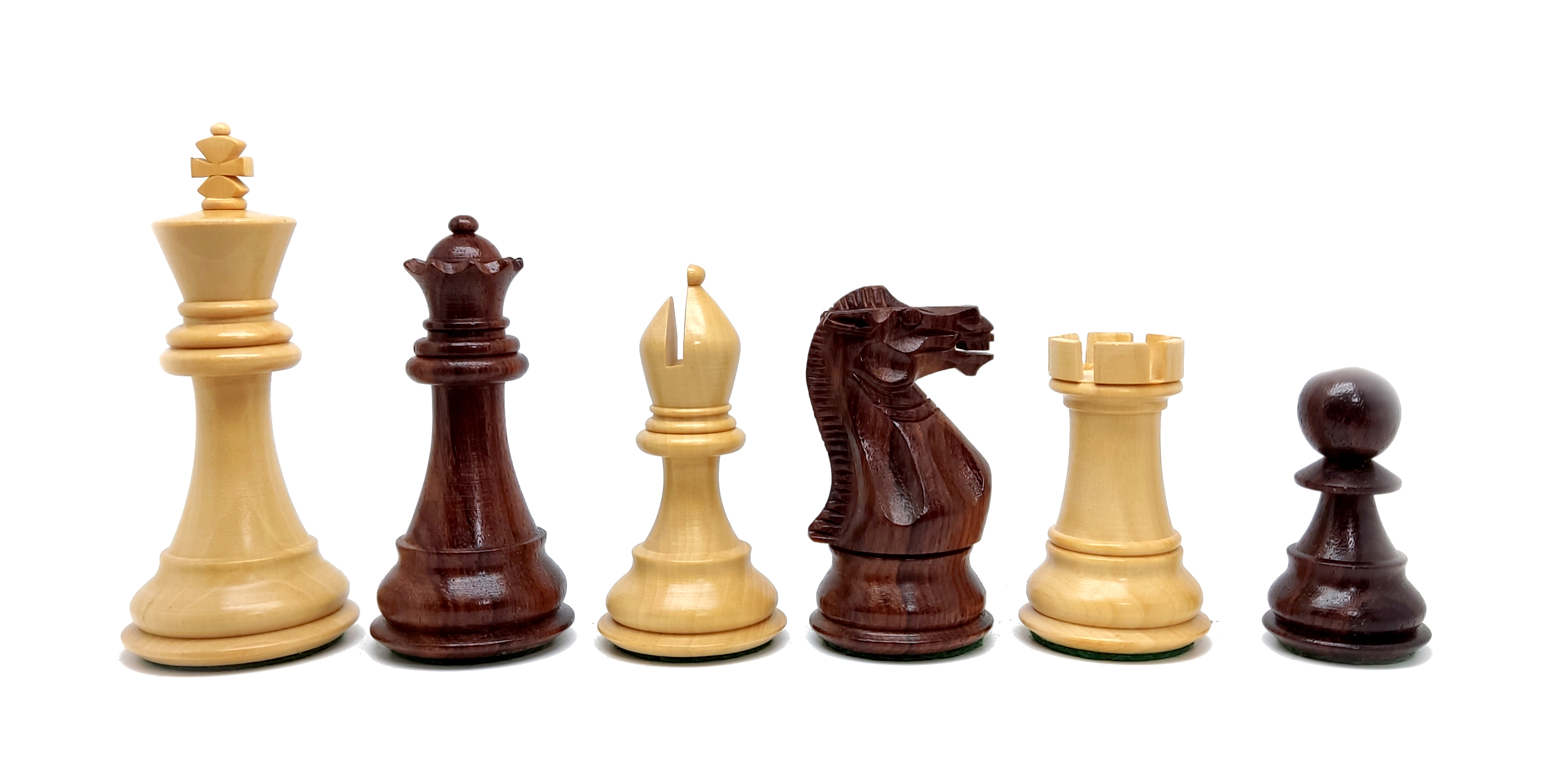 VI/ Piezas de ajedrez modelo Ultimate "3,75" Shisham. 5178