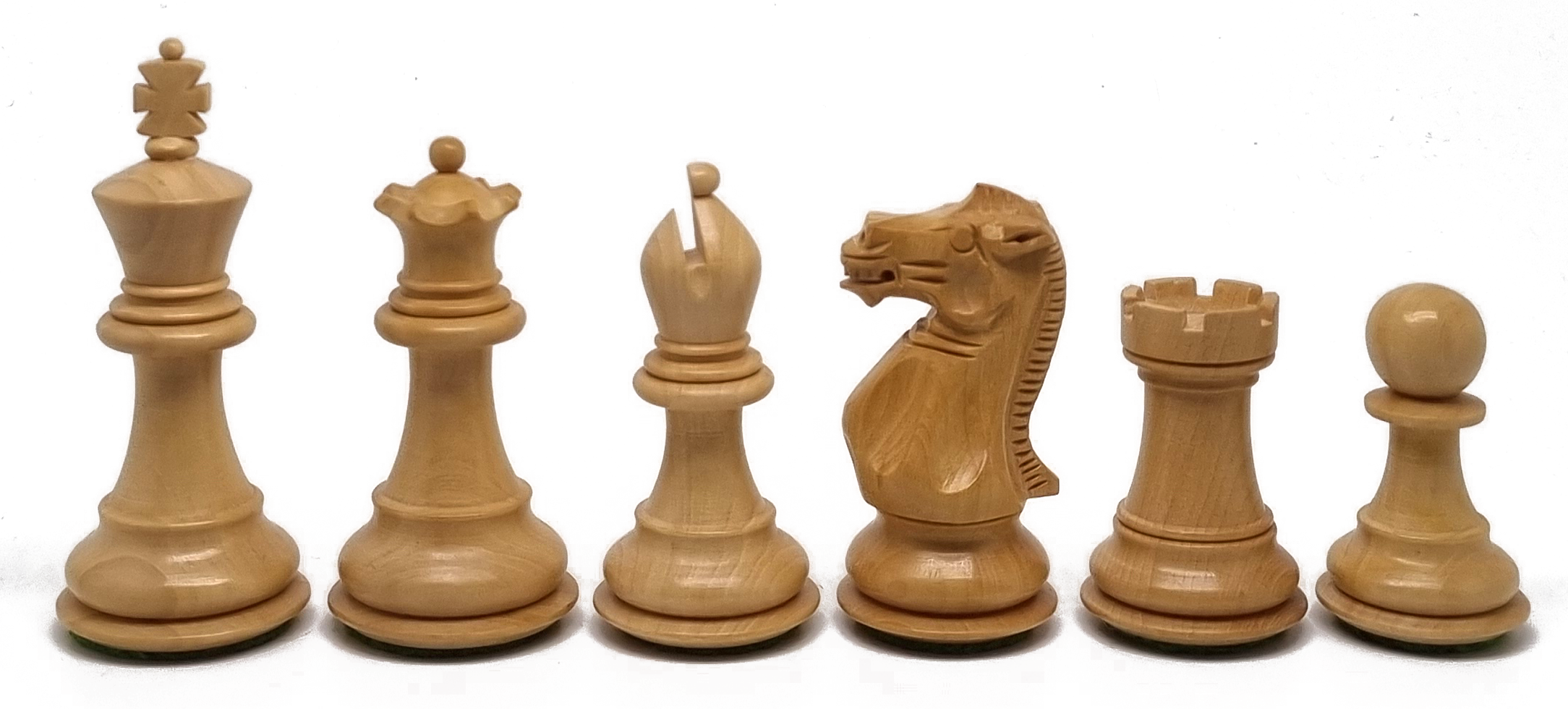 VI/ Piezas de ajedrez modelo Ultimate "3,75" Ebanizado.