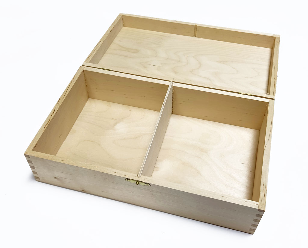 Ref. 02.10.06. Caja de madera para piezas nº 6.