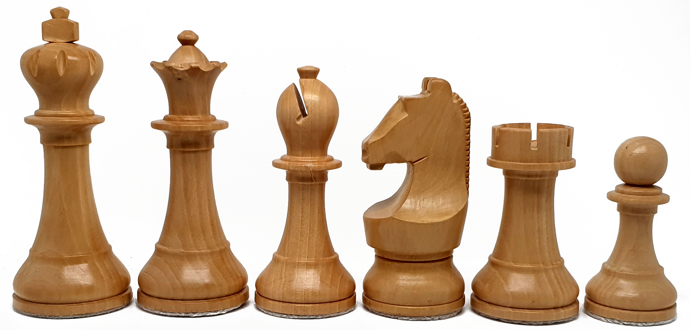 VI/ Piezas de ajedrez modelo Carlsen-Nepo "3,75" Shisham.