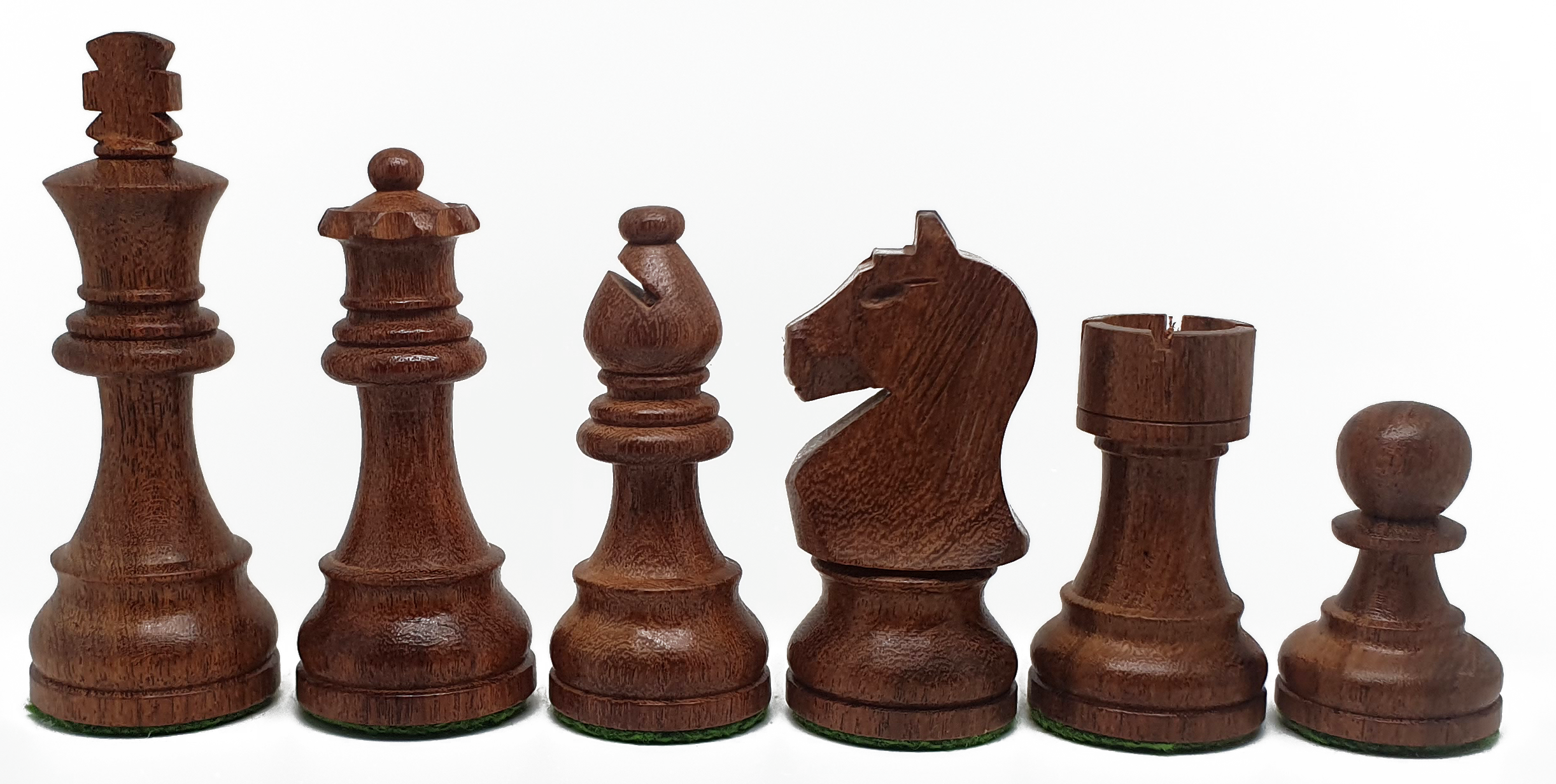 VI/ Piezas de ajedrez modelo Polgar "3,75" Acacia.