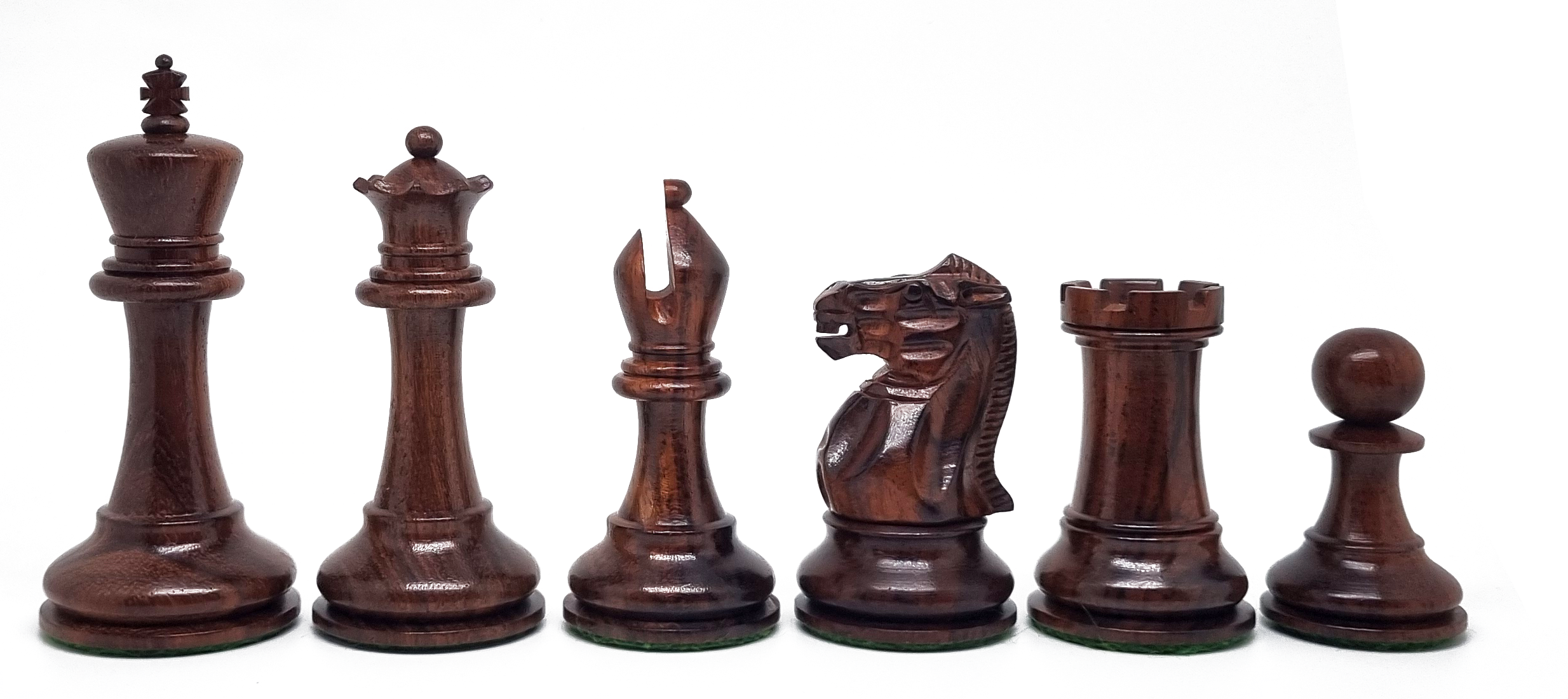 VI/ Piezas de ajedrez modelo Championship "3,75" Palo Rosa.