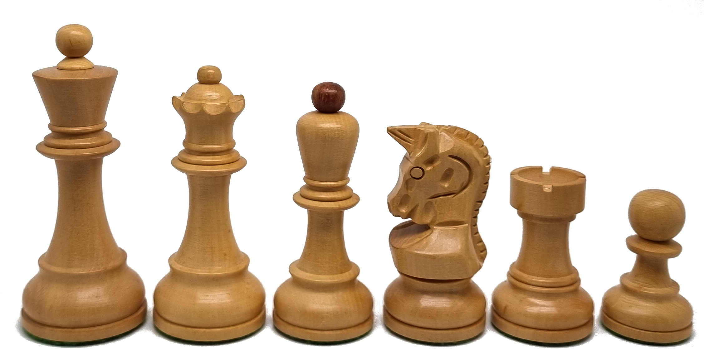 VI/ Piezas de ajedrez modelo Dubrovnik "3.50" Ebanizado.