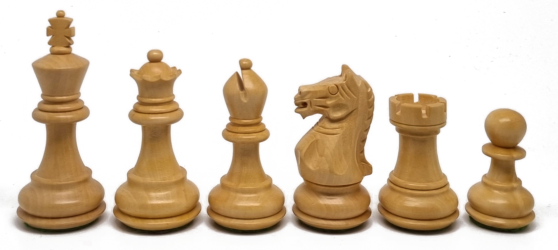 VI/ Piezas de ajedrez modelo Supreme "3," Acacia.