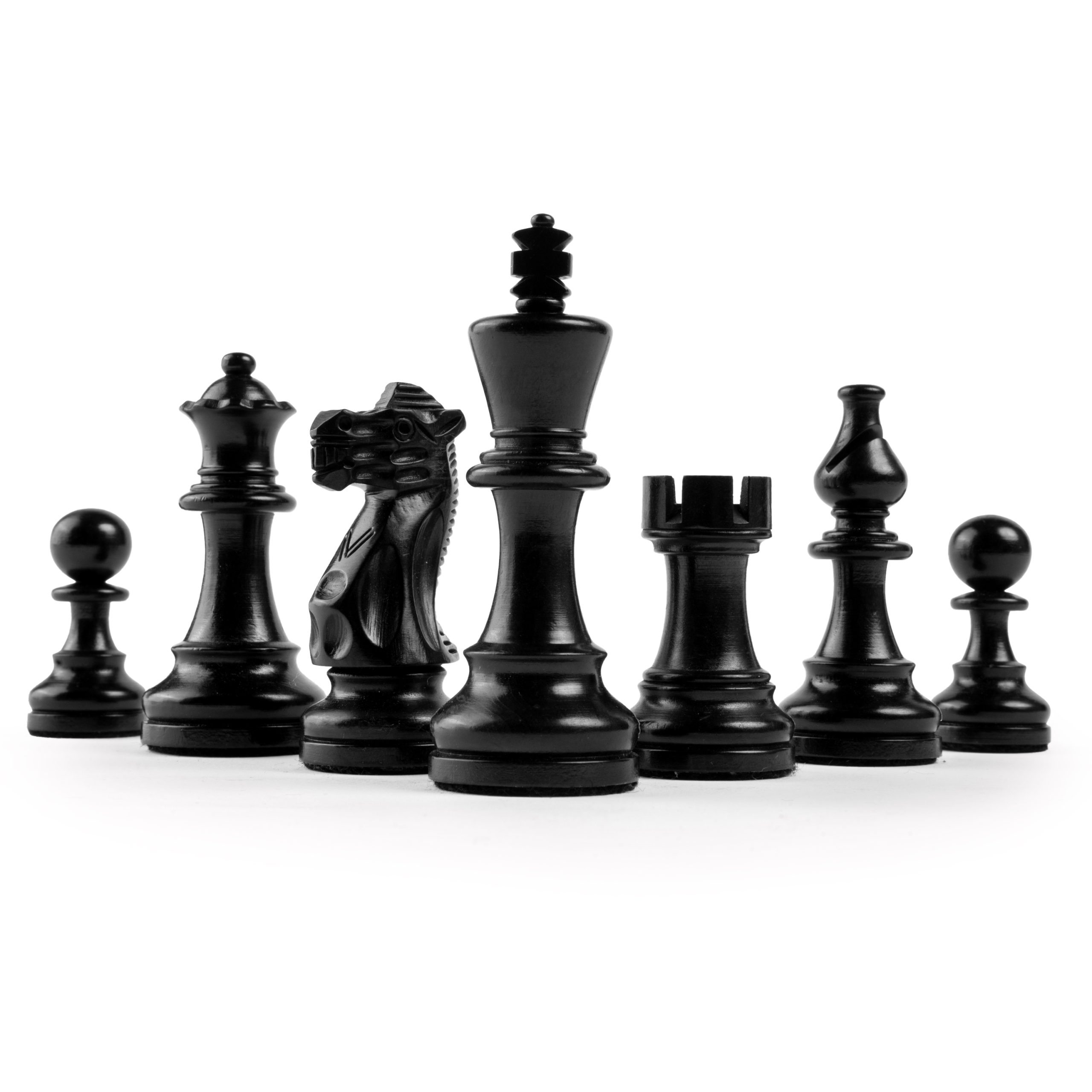 Piezas Ferrer de Lujo Negras 3,75".