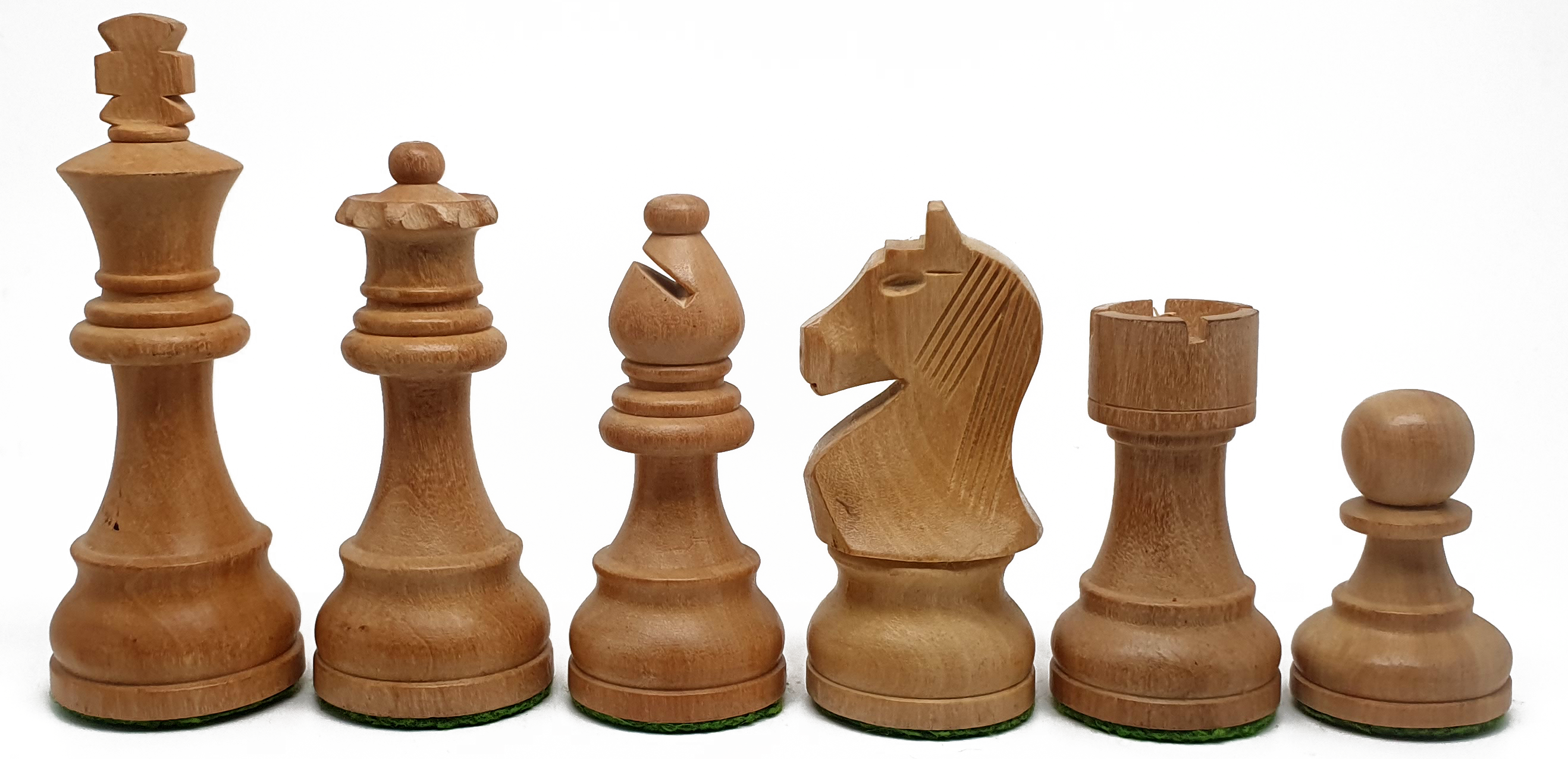 VI/ Piezas de ajedrez modelo Polgar "3,75" Acacia.
