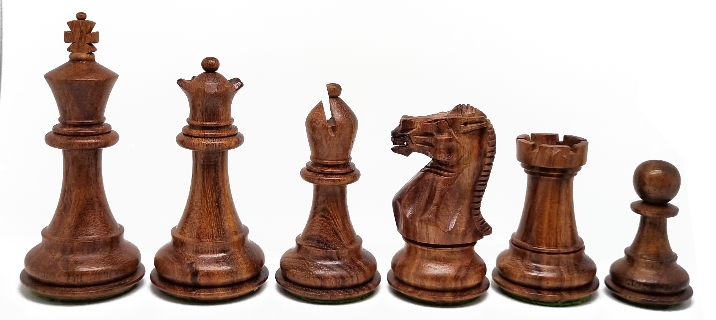 VI/ Piezas de ajedrez modelo Elegant "3,75" Shisham.
