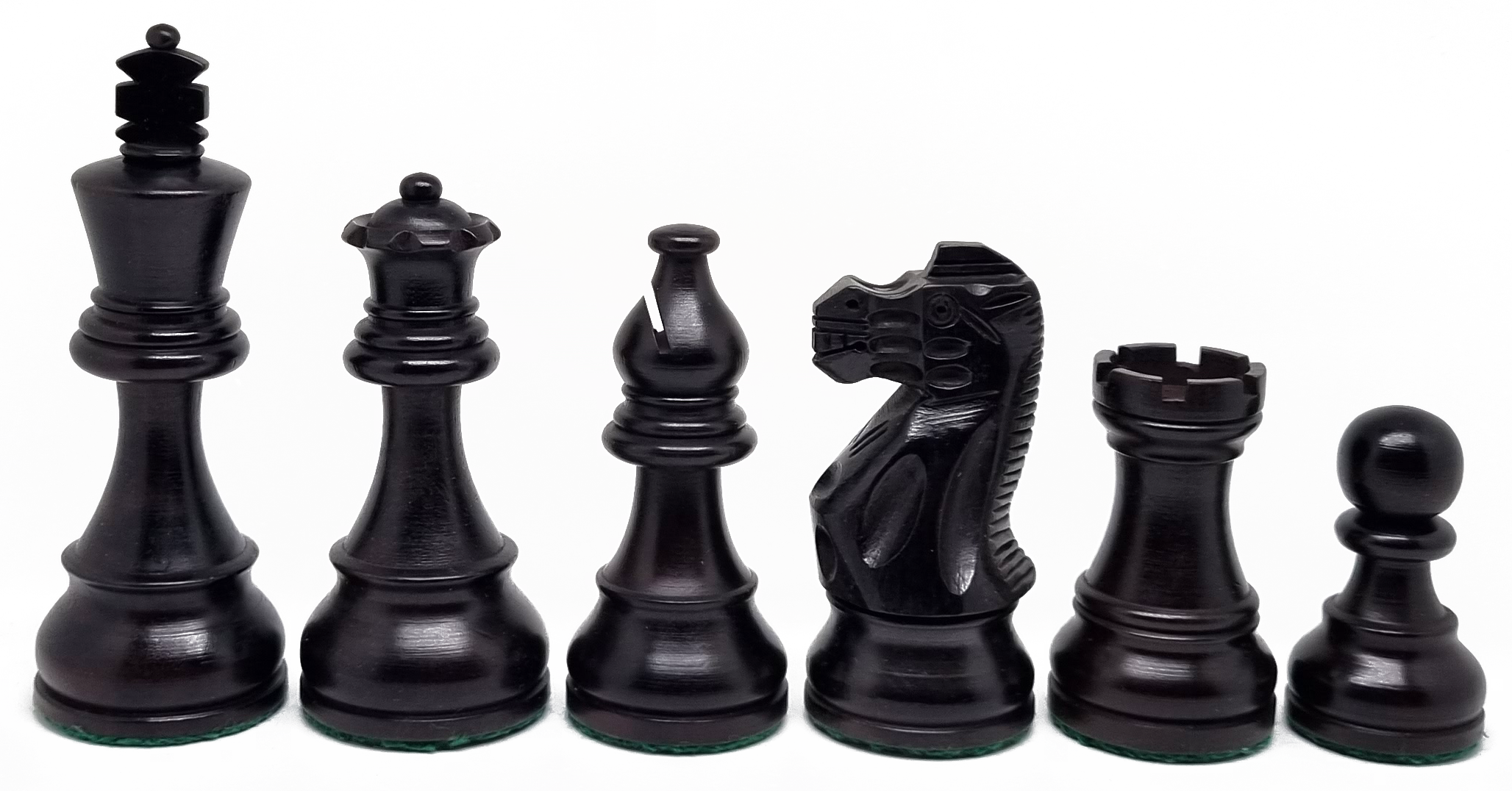 VI/ Piezas de ajedrez modelo Classic "3,75" Ebanizado.