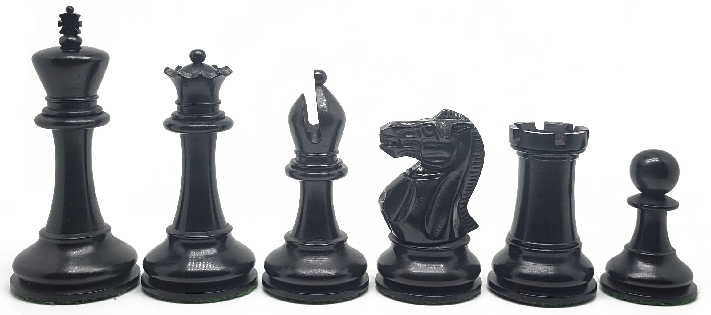 VI/ Piezas de ajedrez modelo Championship "3,50" Ebanizado.