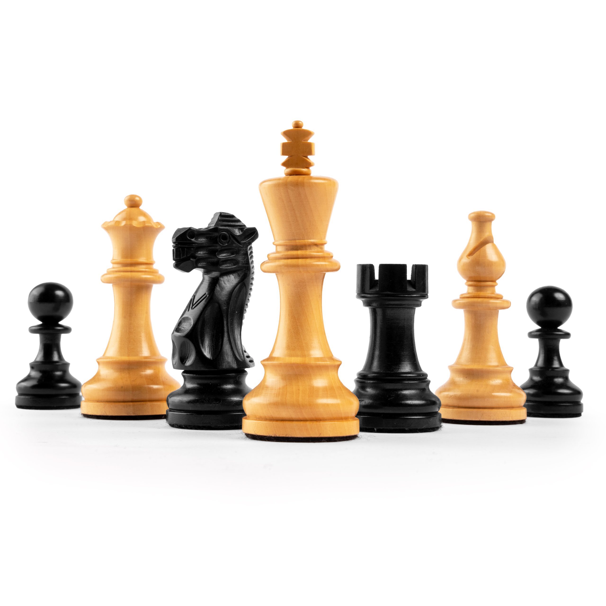 Piezas Ferrer de Lujo Negras 3,50"