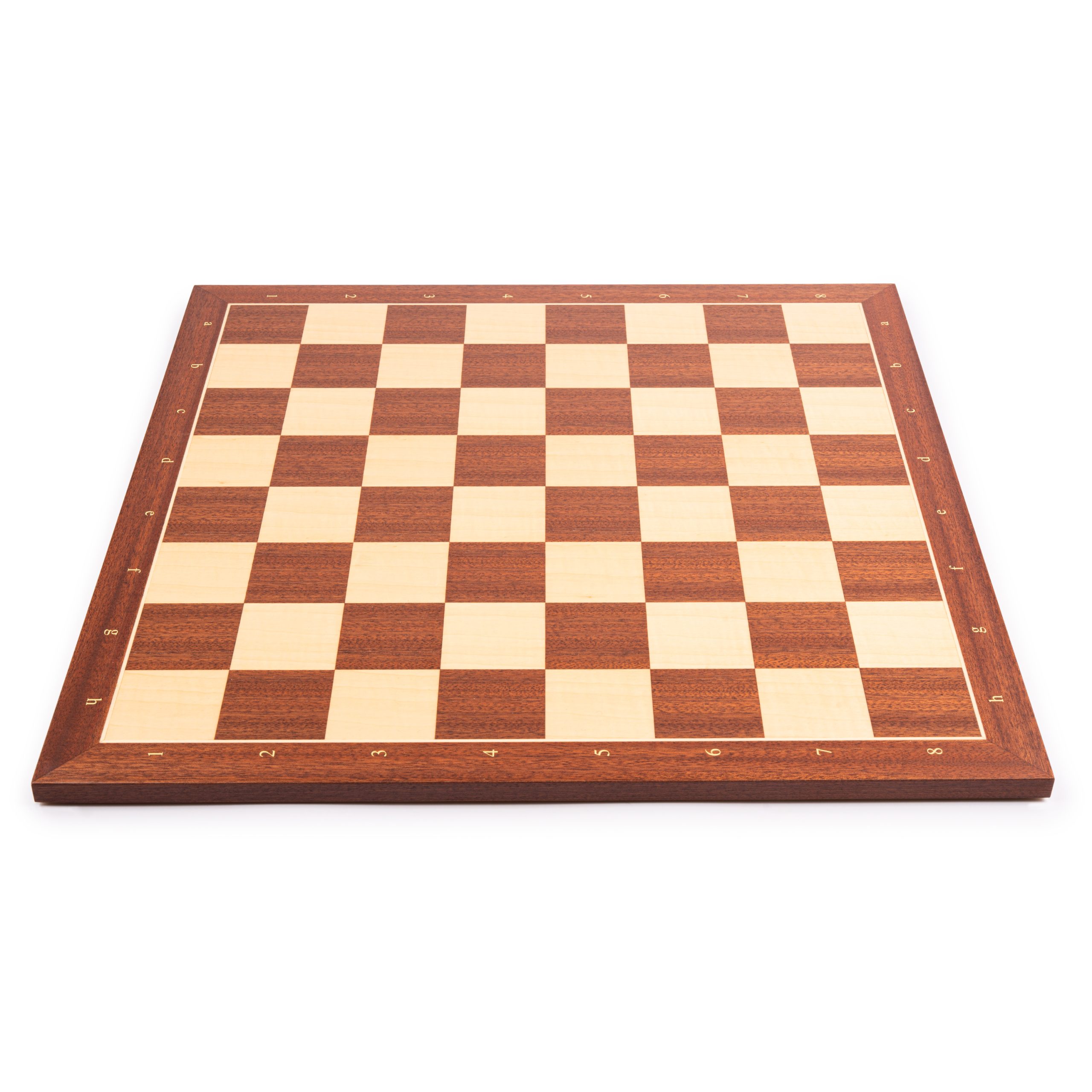 40 cm. Sapeli STD. con coordenadas. Escaque 4,5 cm.