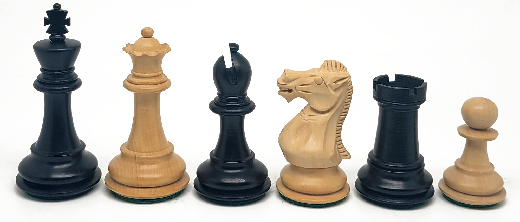 VI/ Piezas de ajedrez Ultimate "3" Ebanizado