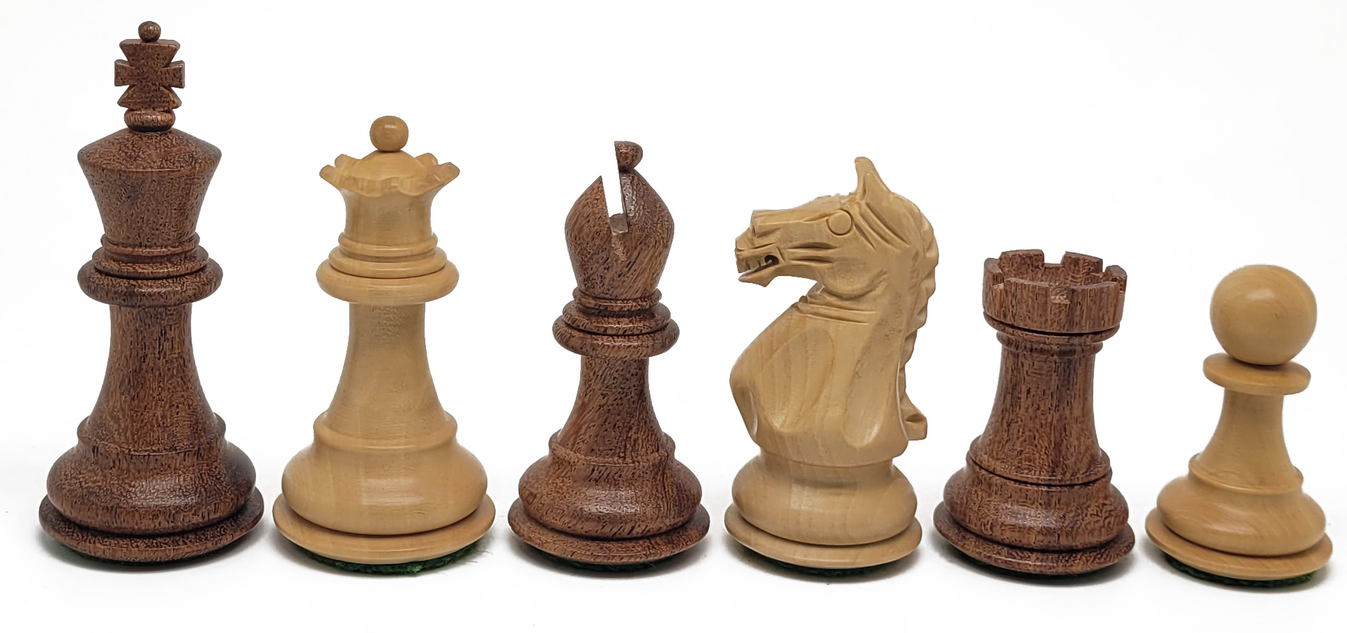 VI/ Piezas de ajedrez Supreme "3," Acacia.