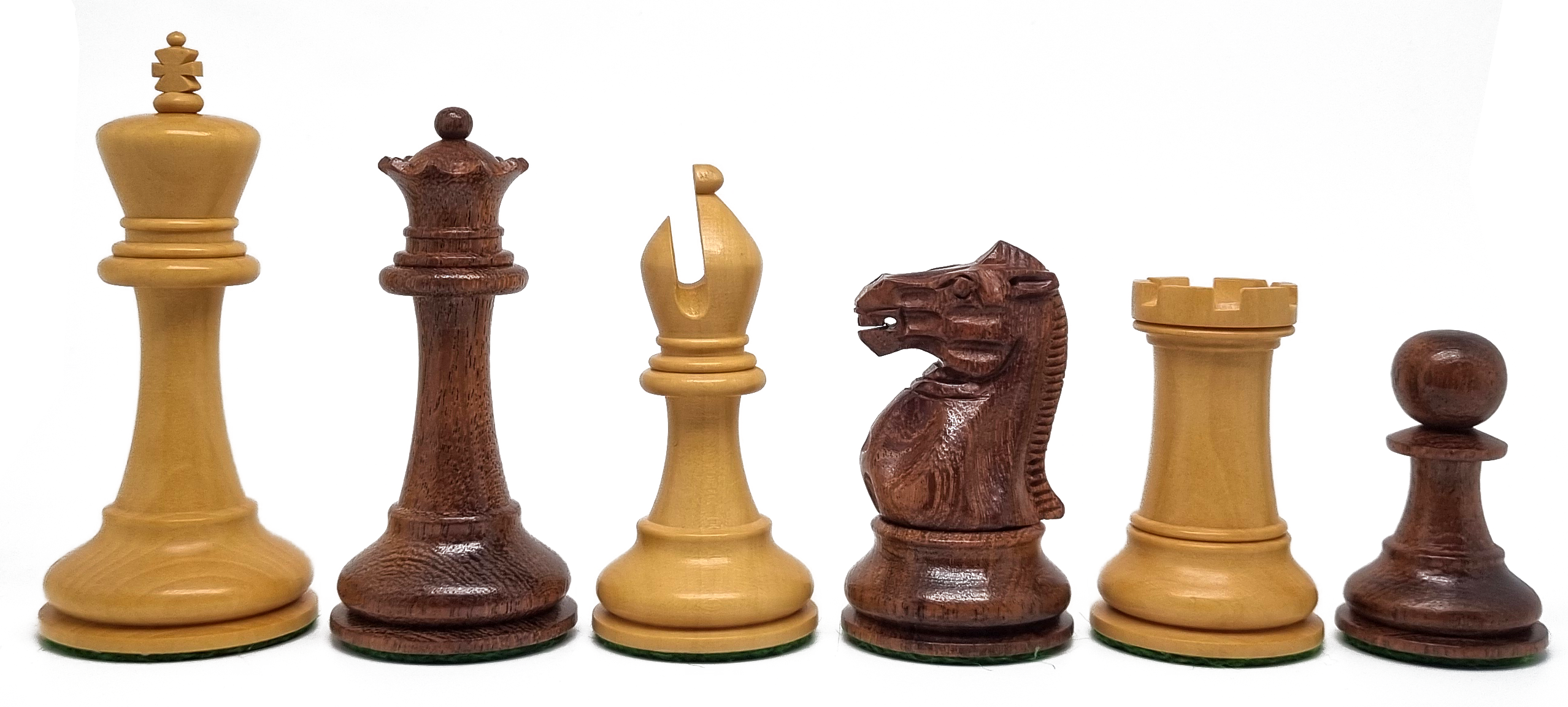 VI/ Piezas de ajedrez modelo Championship "3,75" shisham