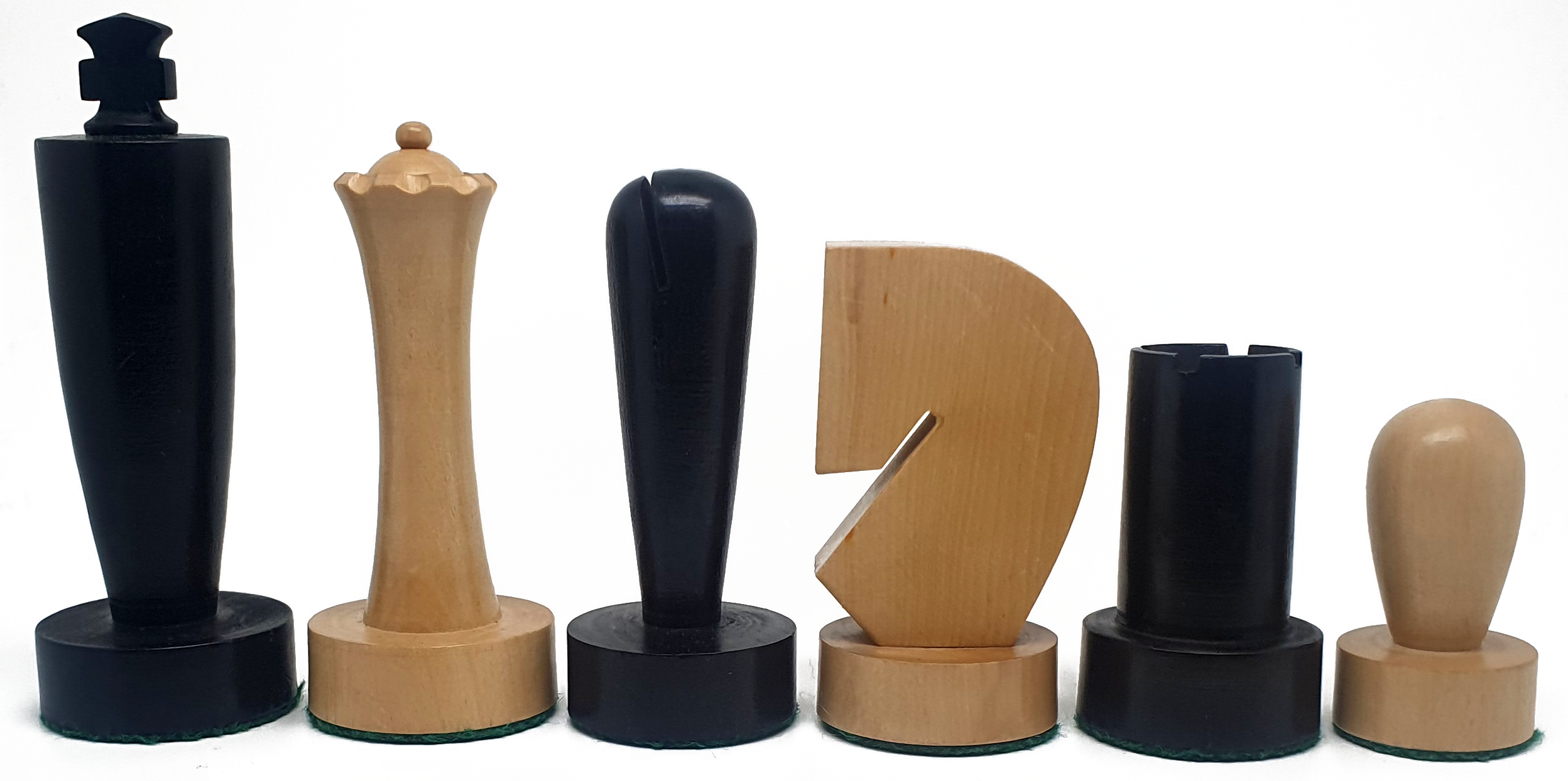 VI/ Piezas de ajedrez modelo Berliner "3.75" Shisham