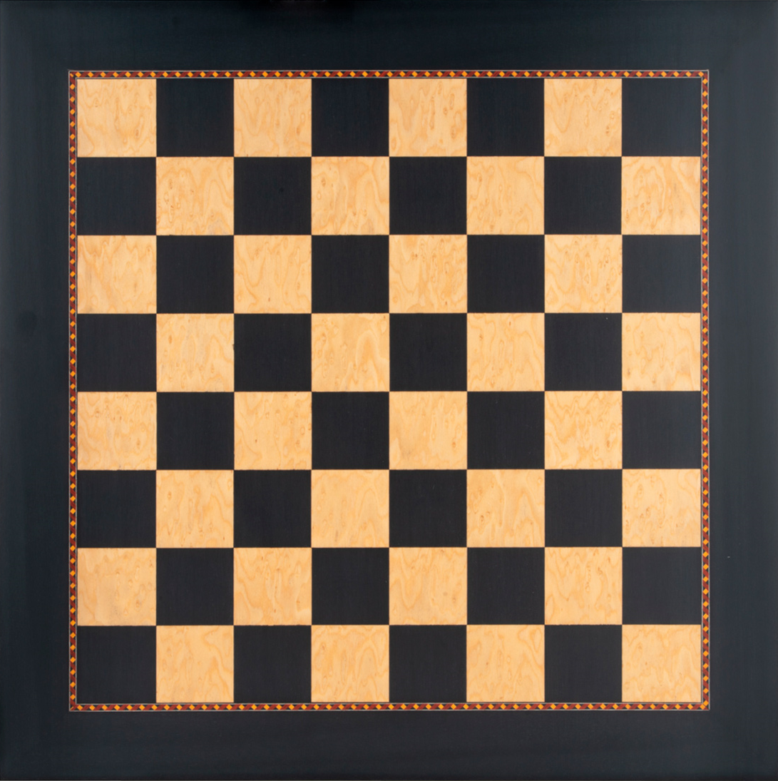 50 cm. Tablero oficial "Gambito de Dama" Escaque 5 cm.