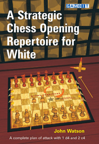 A strategic chess opening repertoire for white