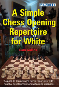 A simple chess opening repertoire for white