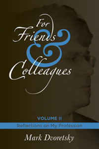 For Friends & Colleagues Vol. 2. 9781941270035