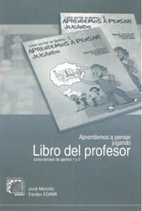 Aprendemos a pensar jugando - Libro del profesor. 9788461583089