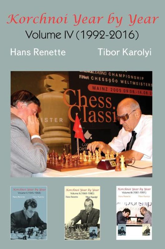 Korchnoi Year by Year Vol. IV (Tapa dura)