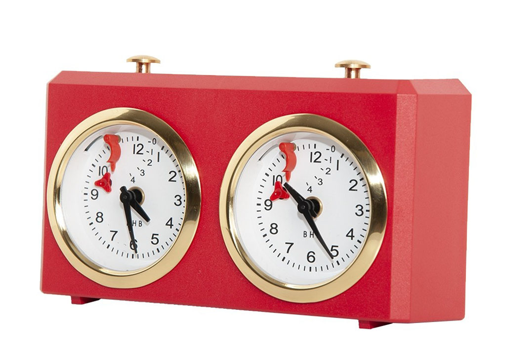 Ref. 03.01.02. Reloj analógico BHB de plástico rojo. 2210000589650 Ref. 03.01.02. Reloj analógico BHB de plástico rojo. 2210000589650